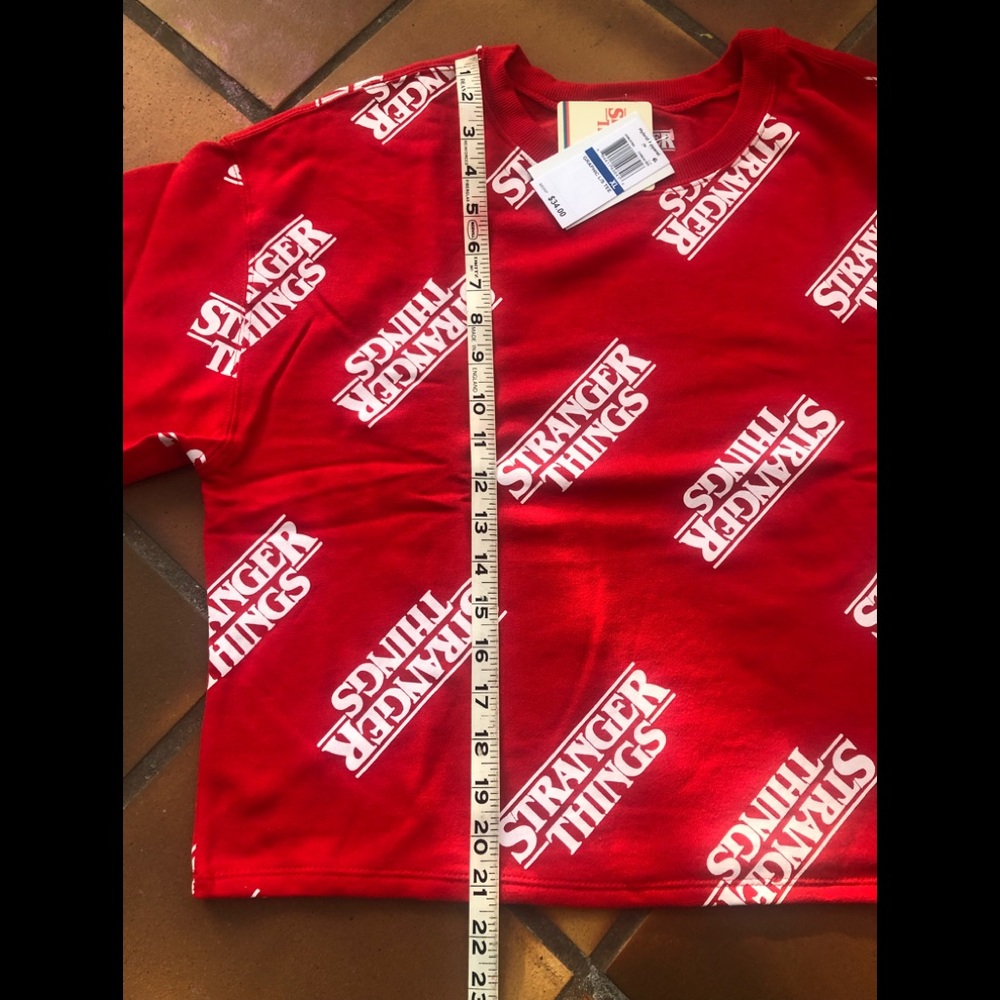 Nwt Stranger Things Red Pullover - image 3